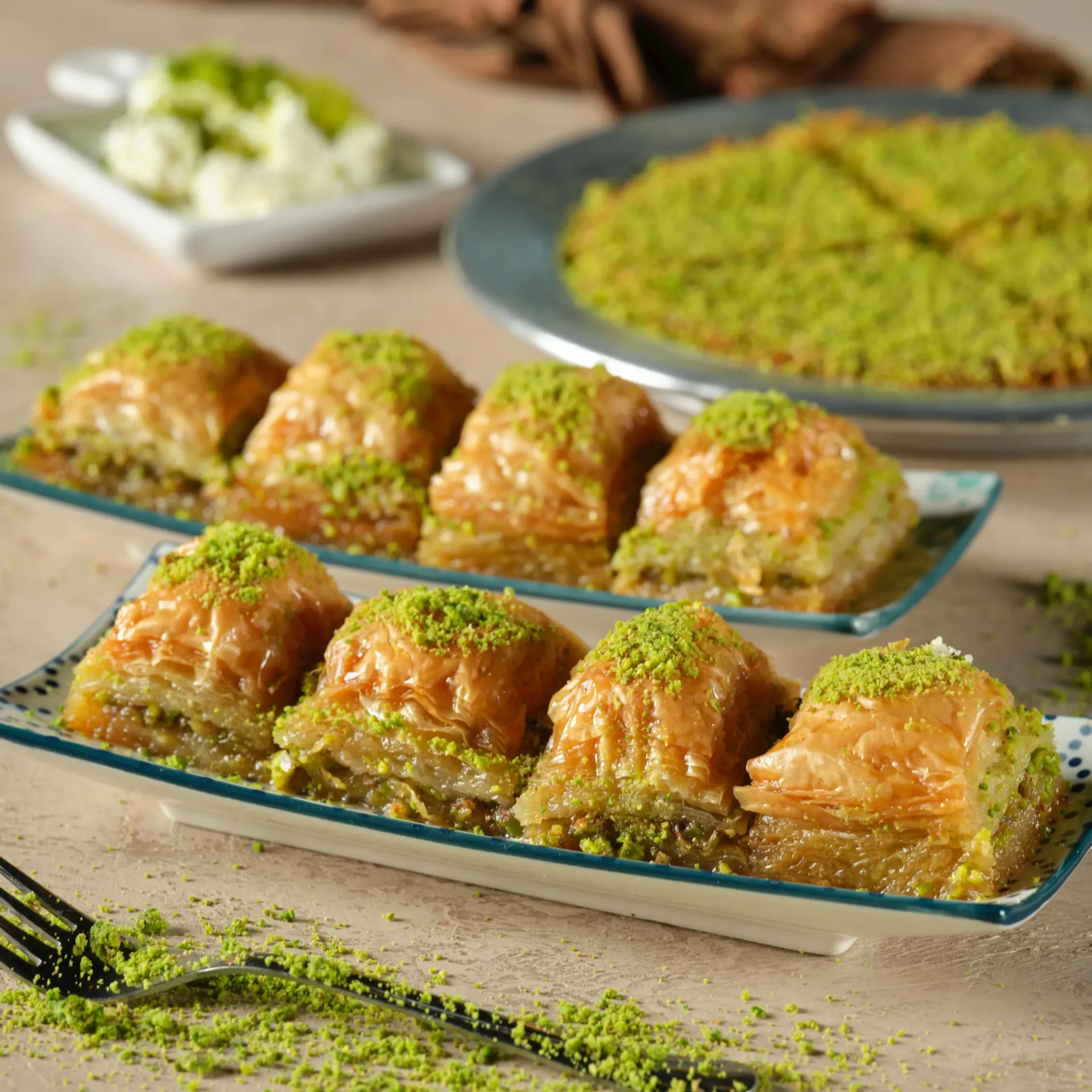 Antep Fıstıklı Baklava (1 Porsiyon)